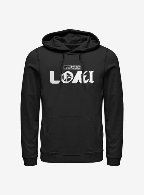 Marvel Loki Logo Hoodie - BLACK | Hot Topic