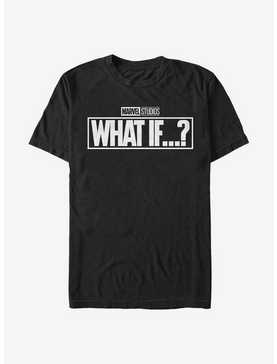 Marvel What If...? Black And White T-Shirt, , hi-res