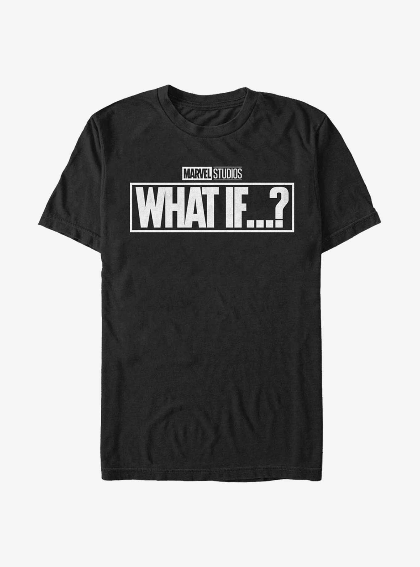 Marvel What If...? Black And White T-Shirt, , hi-res