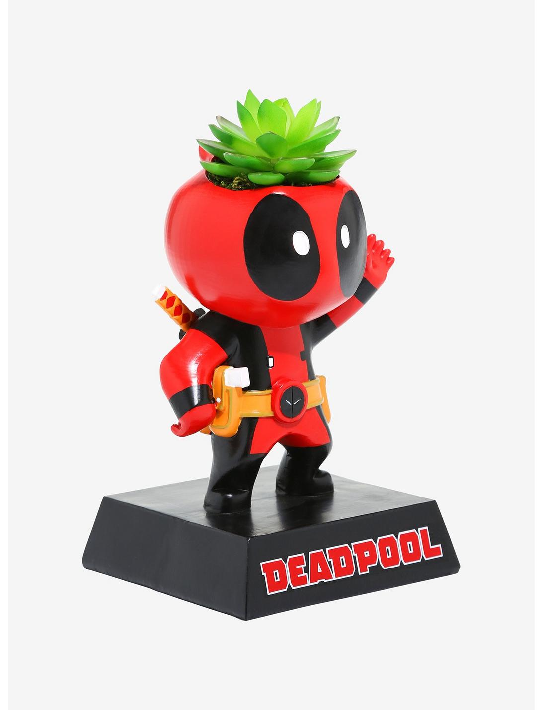Marvel Deadpool Chibi Faux Succulent Planter - BoxLunch Exclusive, , hi-res