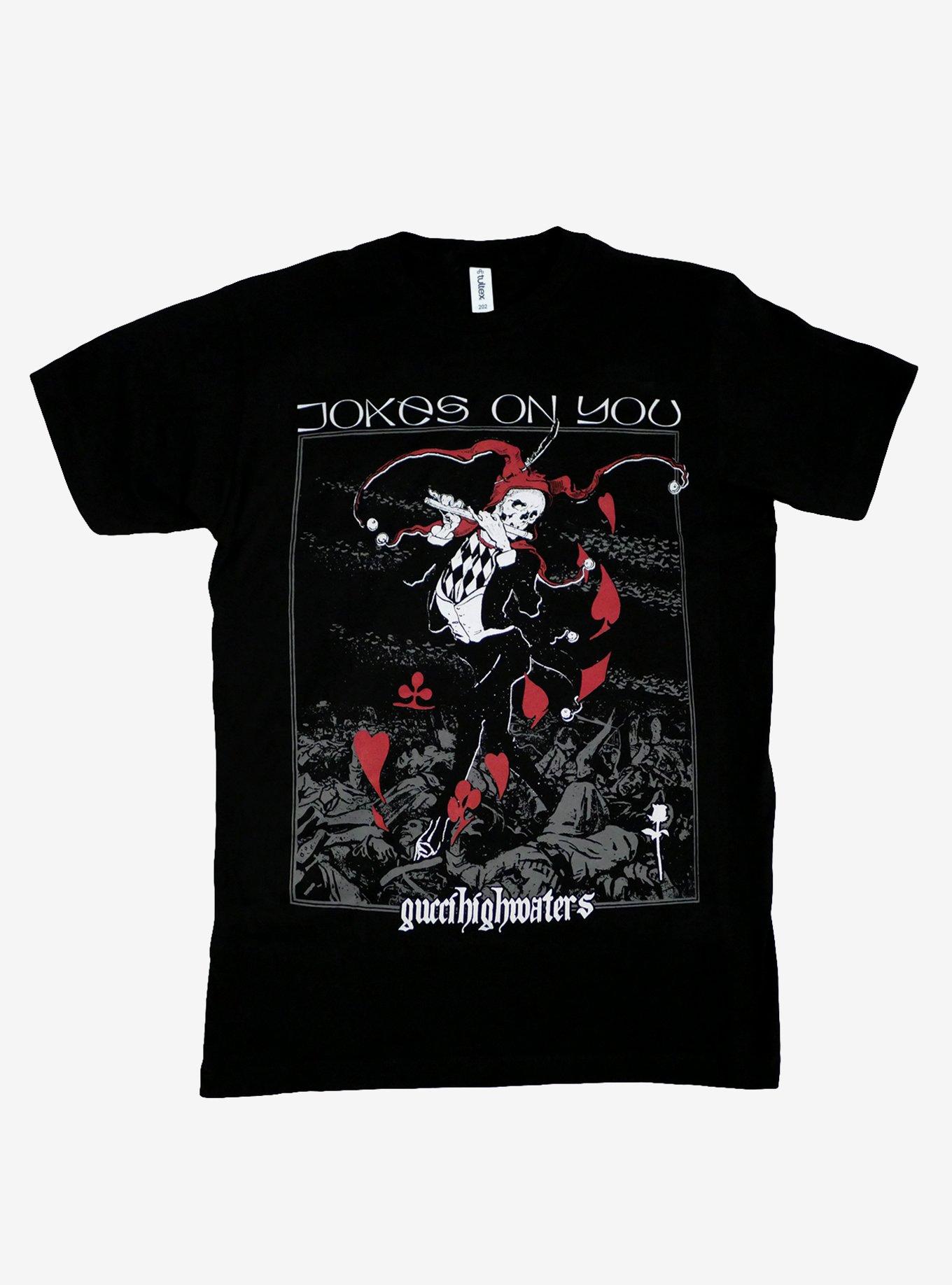 Guccihighwaters Joke's On You T-Shirt, BLACK, hi-res