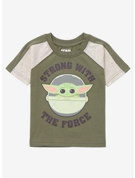 Star Wars The Mandalorian The Child Strong with the Force Toddler T-Shirt - BoxLunch Exclusive, , hi-res
