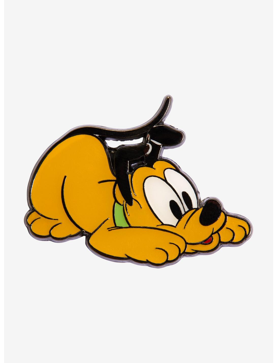 Loungefly Disney Pluto Puppy Enamel Pin, , hi-res