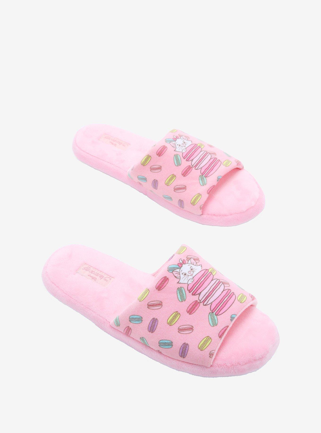 Disney The Aristocats Marie Macaron Spa Slippers, MULTI, hi-res