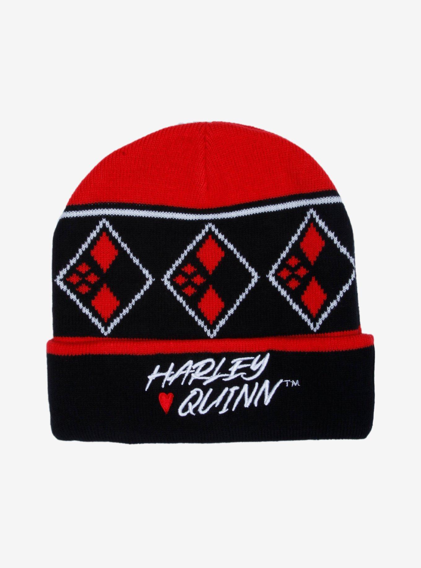 Harley Quinn Diamonds Beanie, , hi-res