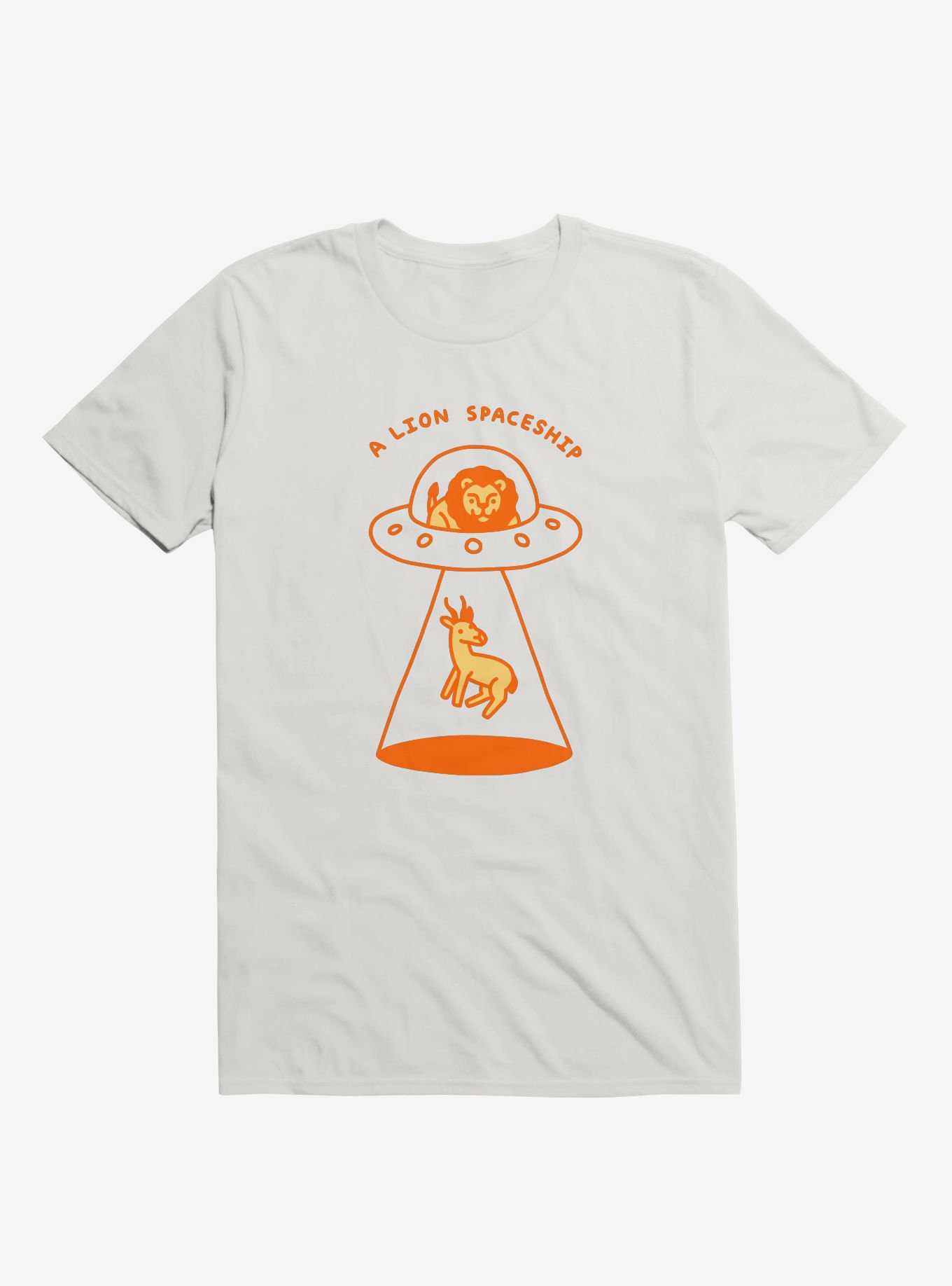 A Lion Spaceship T-Shirt, , hi-res