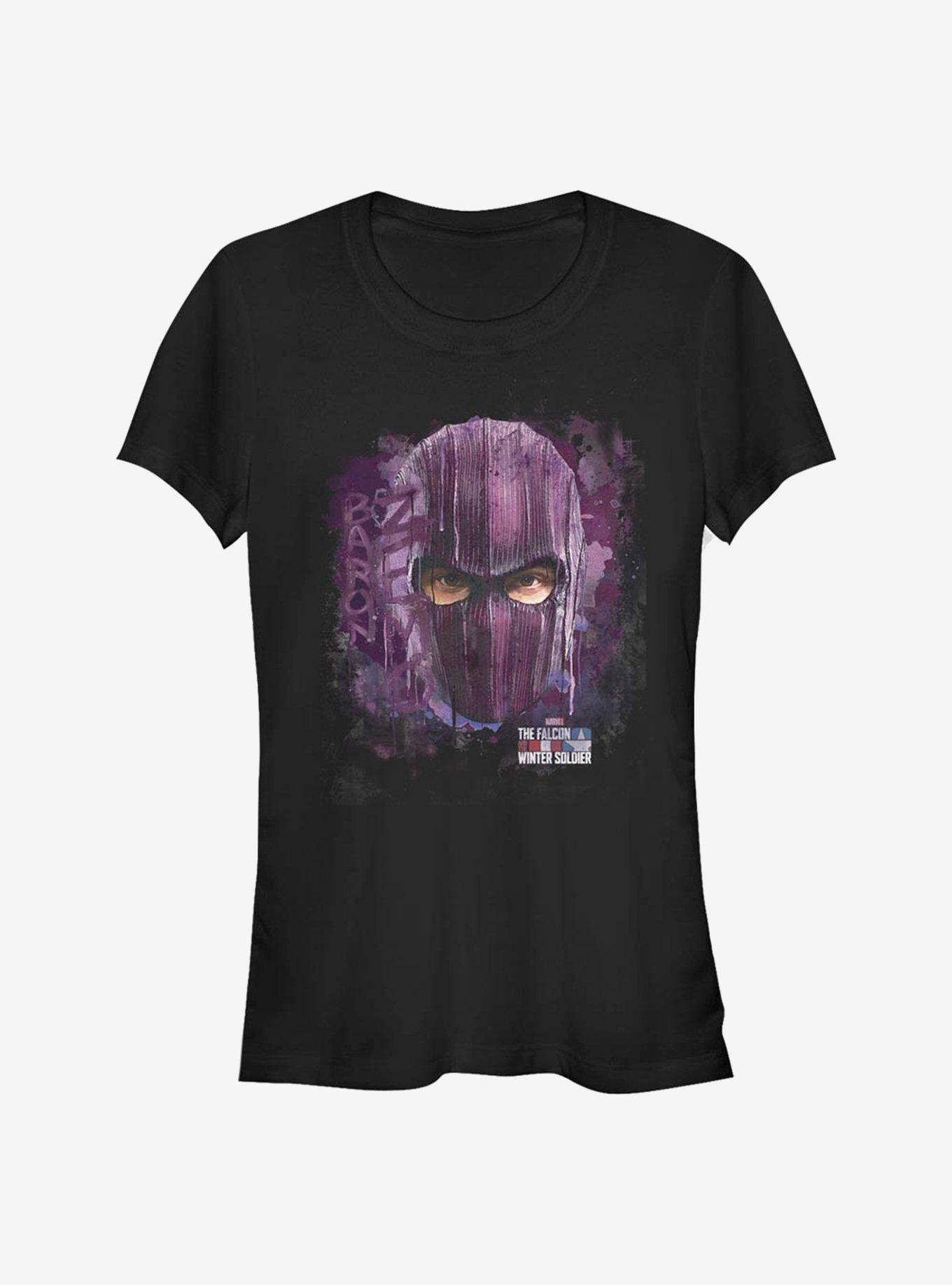 Marvel The Falcon And The Winter Soldier Baron Eyes Girls T-Shirt, , hi-res