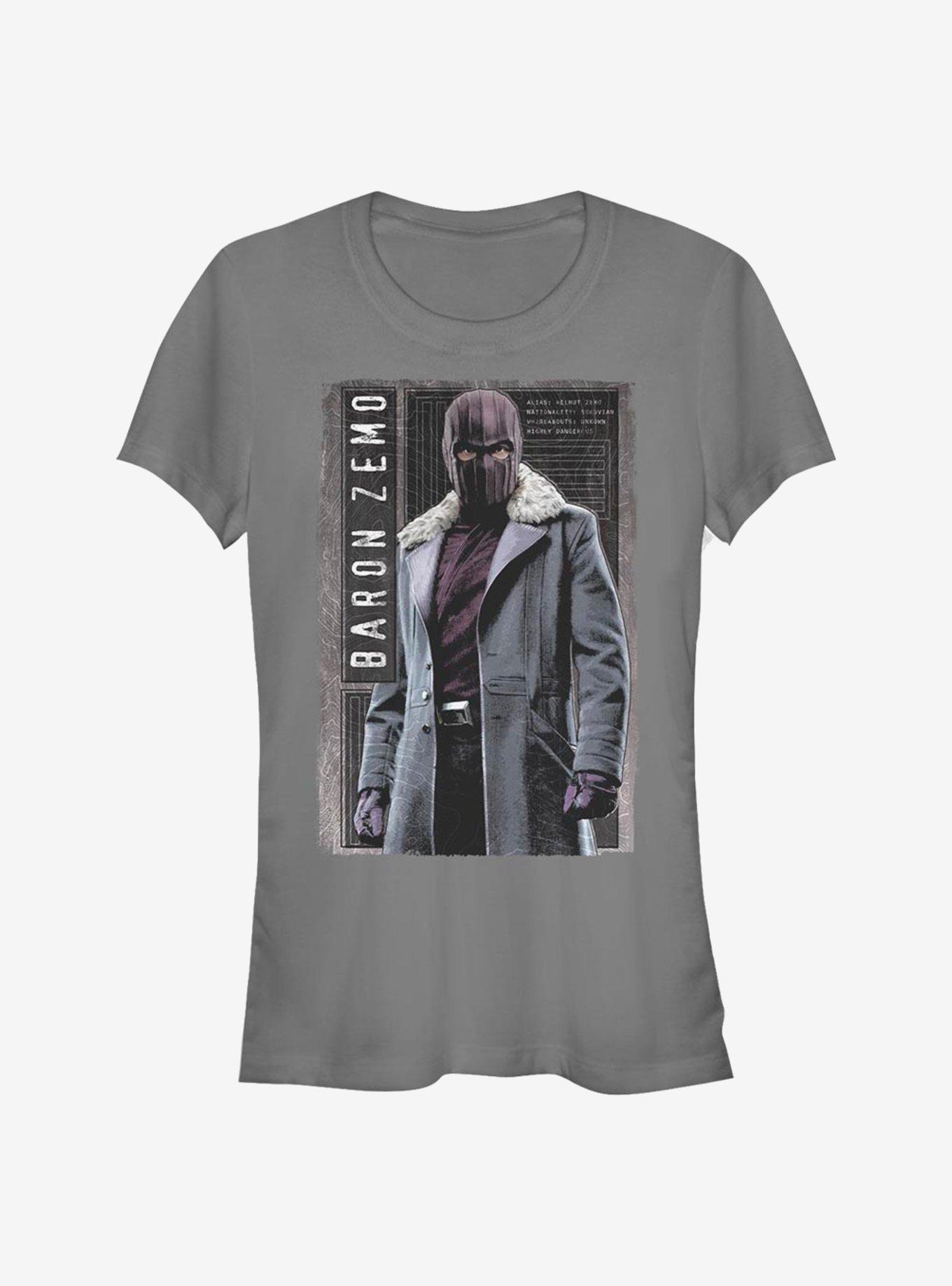 Marvel The Falcon And The Winter Soldier Baron Panel Girls T-Shirt