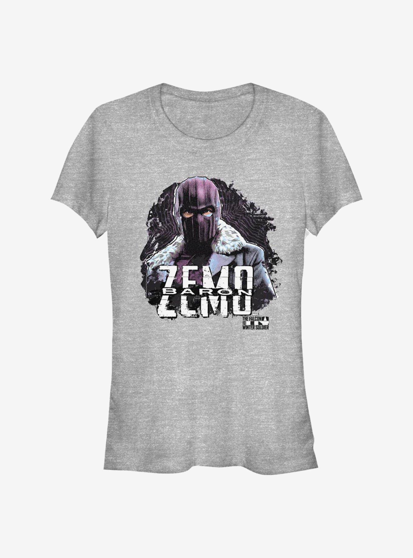 Marvel The Falcon And Winter Soldier Underworldly Heir Baron Zemo Girls T-Shirt
