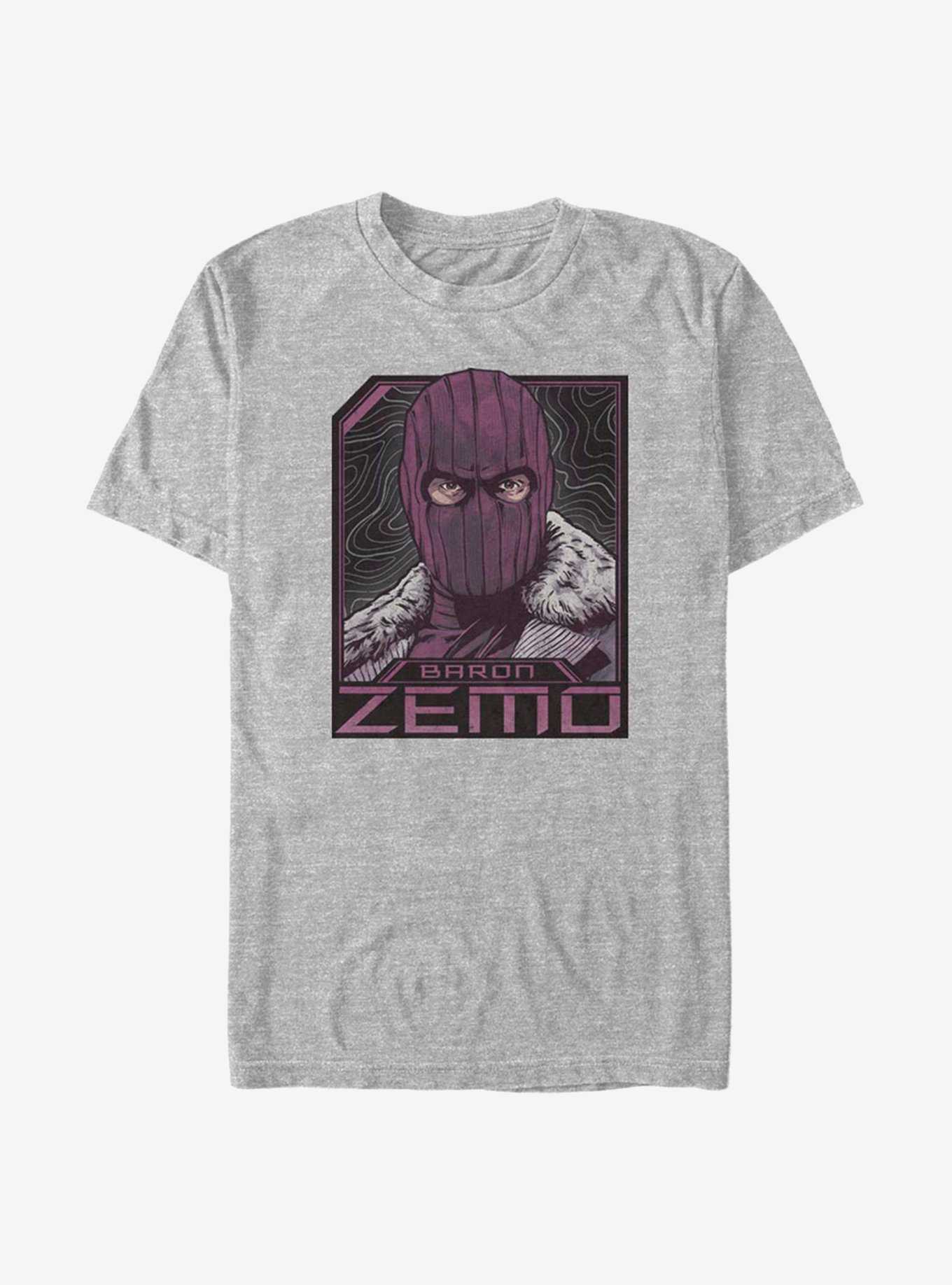 Marvel The Falcon And The Winter Soldier Badge Of Baron Zemo T-Shirt, , hi-res