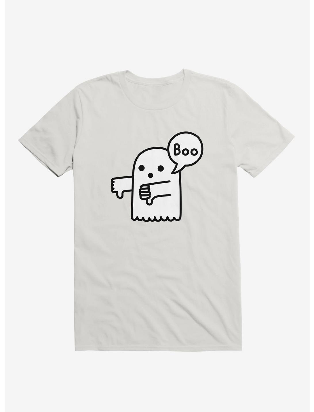 Ghost Of Disapproval T-Shirt, WHITE, hi-res