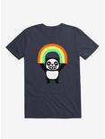 Panda Found A Rainbow T-Shirt, NAVY, hi-res