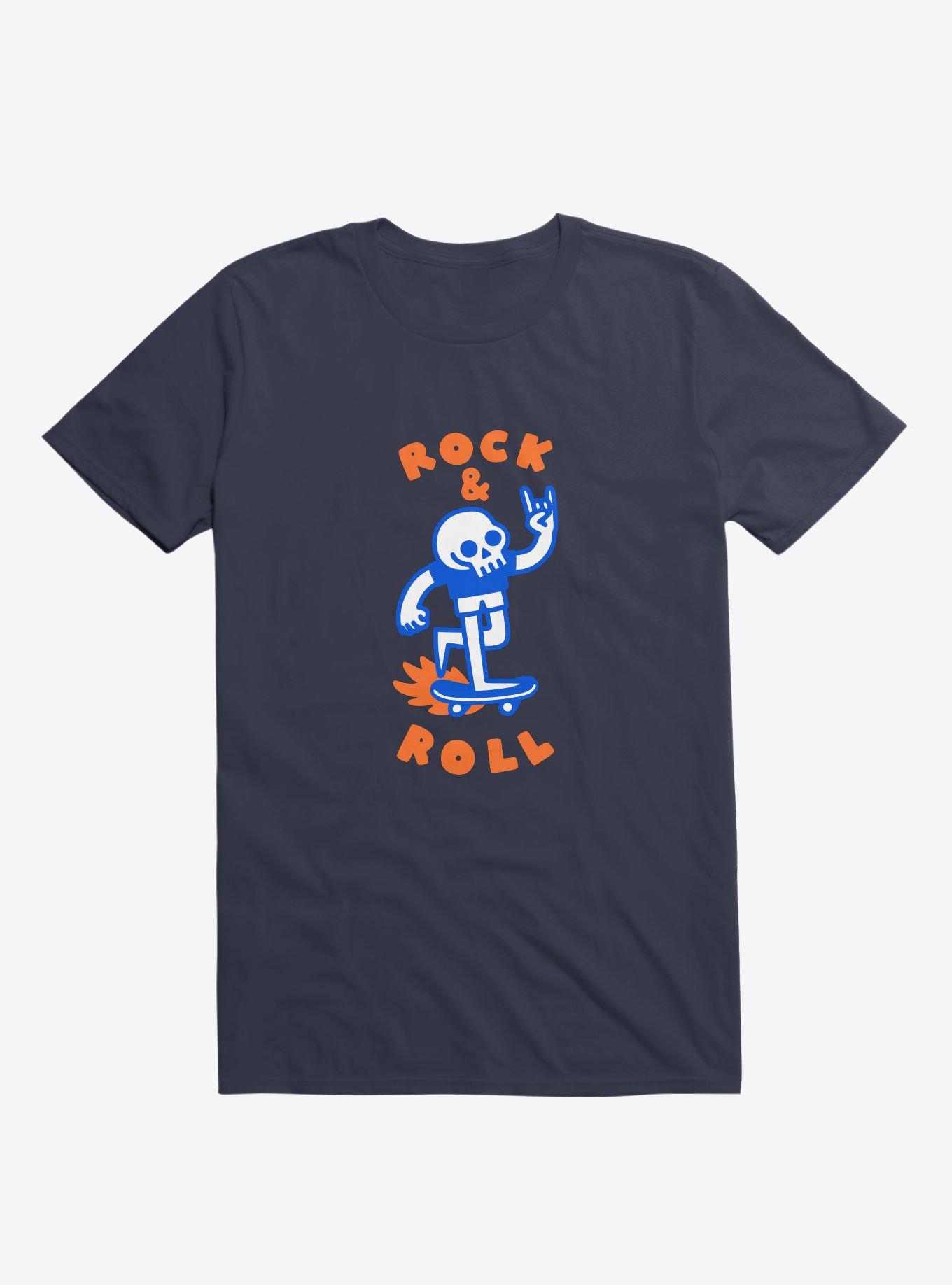 Rock & Roll Skull T-Shirt, , hi-res