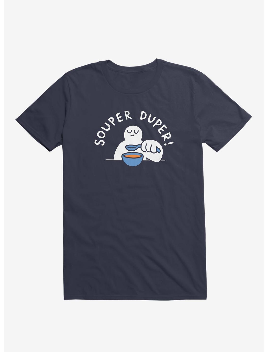 Souper Duper! T-Shirt, NAVY, hi-res