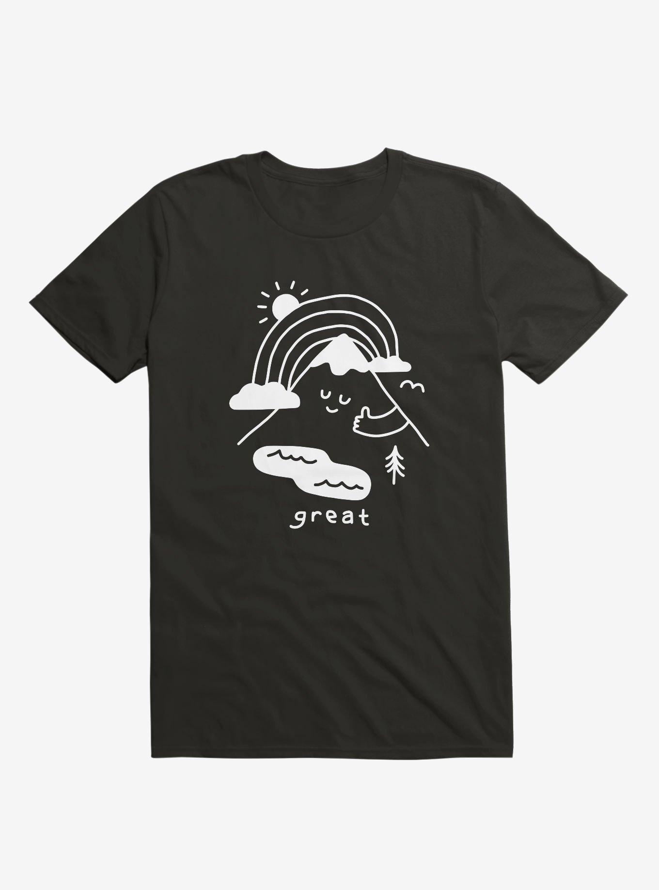 The Great Outdoors T-Shirt, BLACK, hi-res