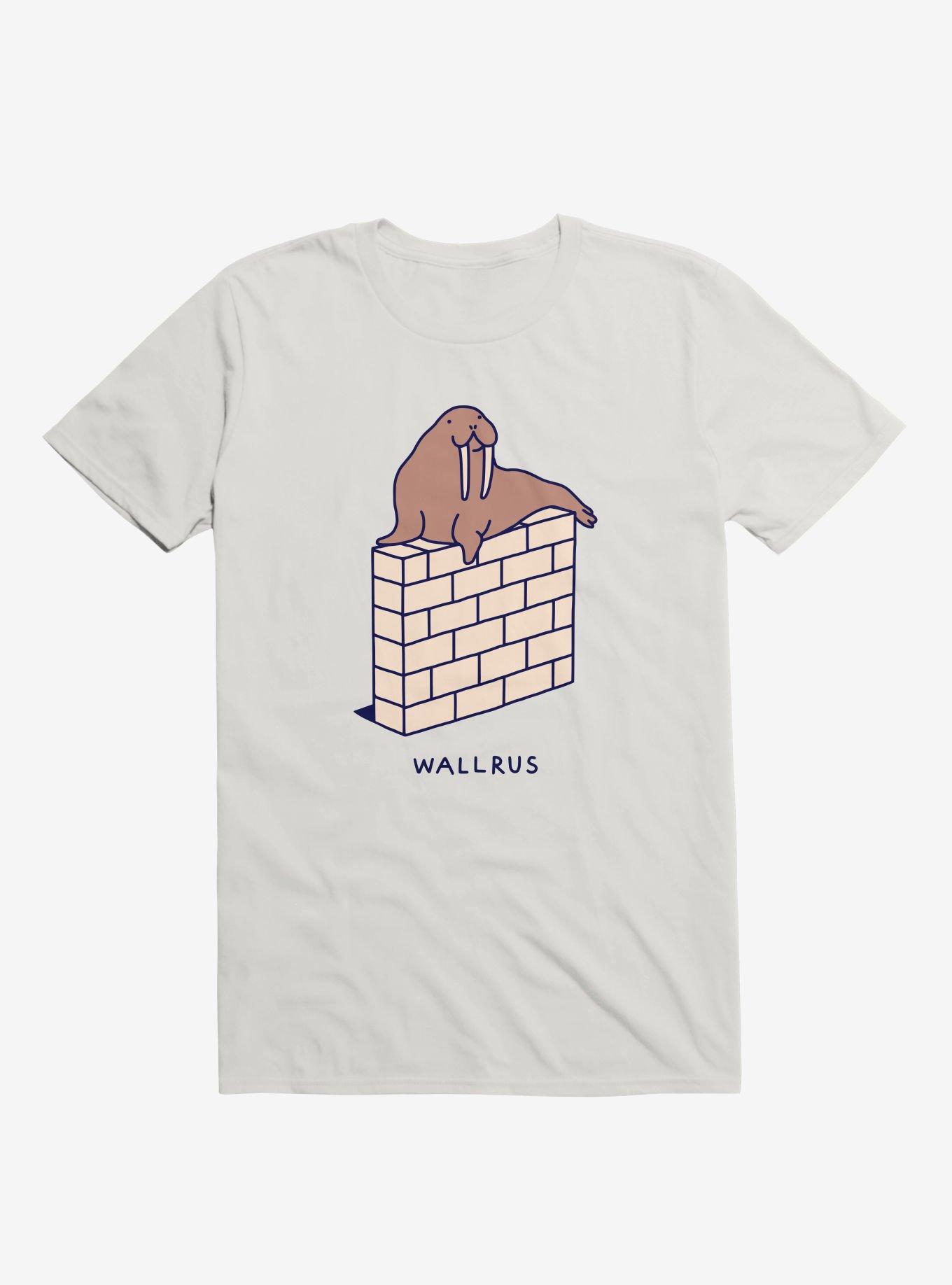 The Walrus T-Shirt, WHITE, hi-res