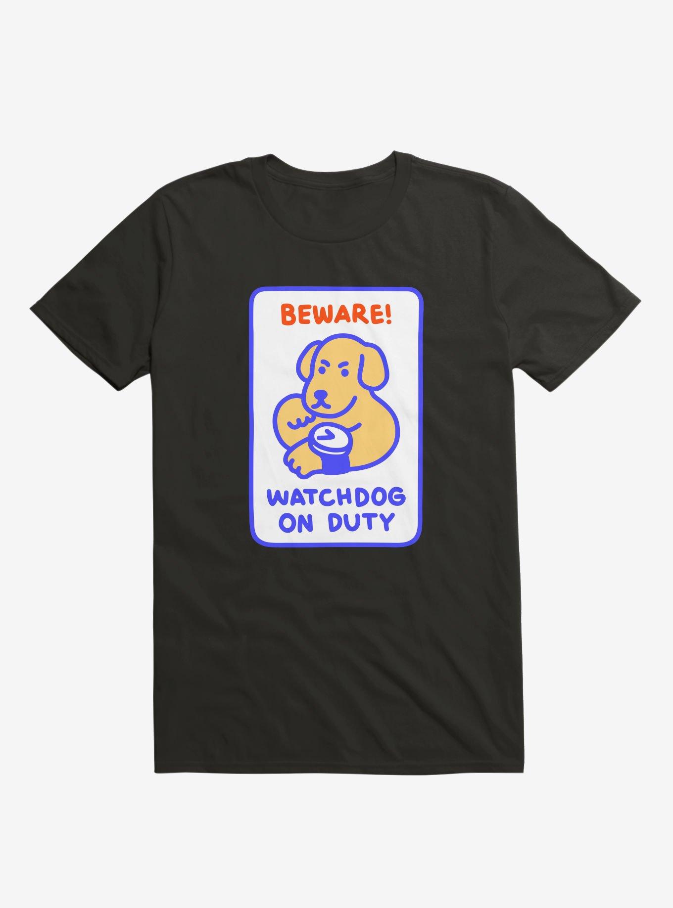 Watchdog T-Shirt, BLACK, hi-res