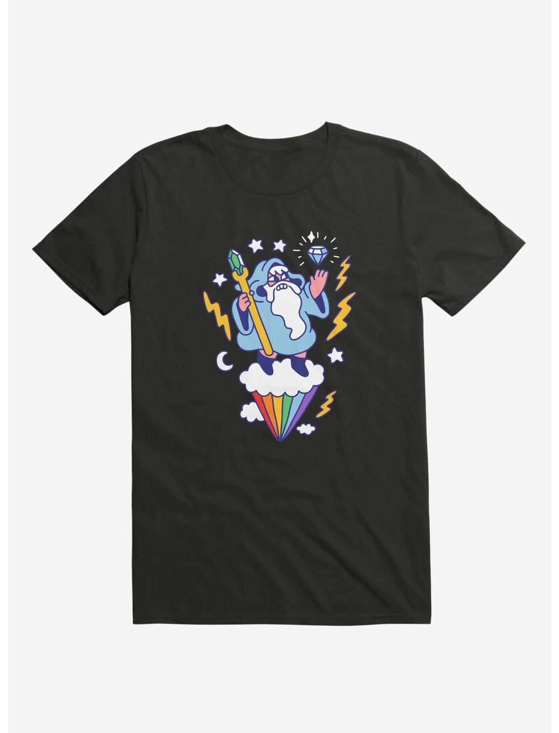 Wizard In The Sky T-Shirt, BLACK, hi-res