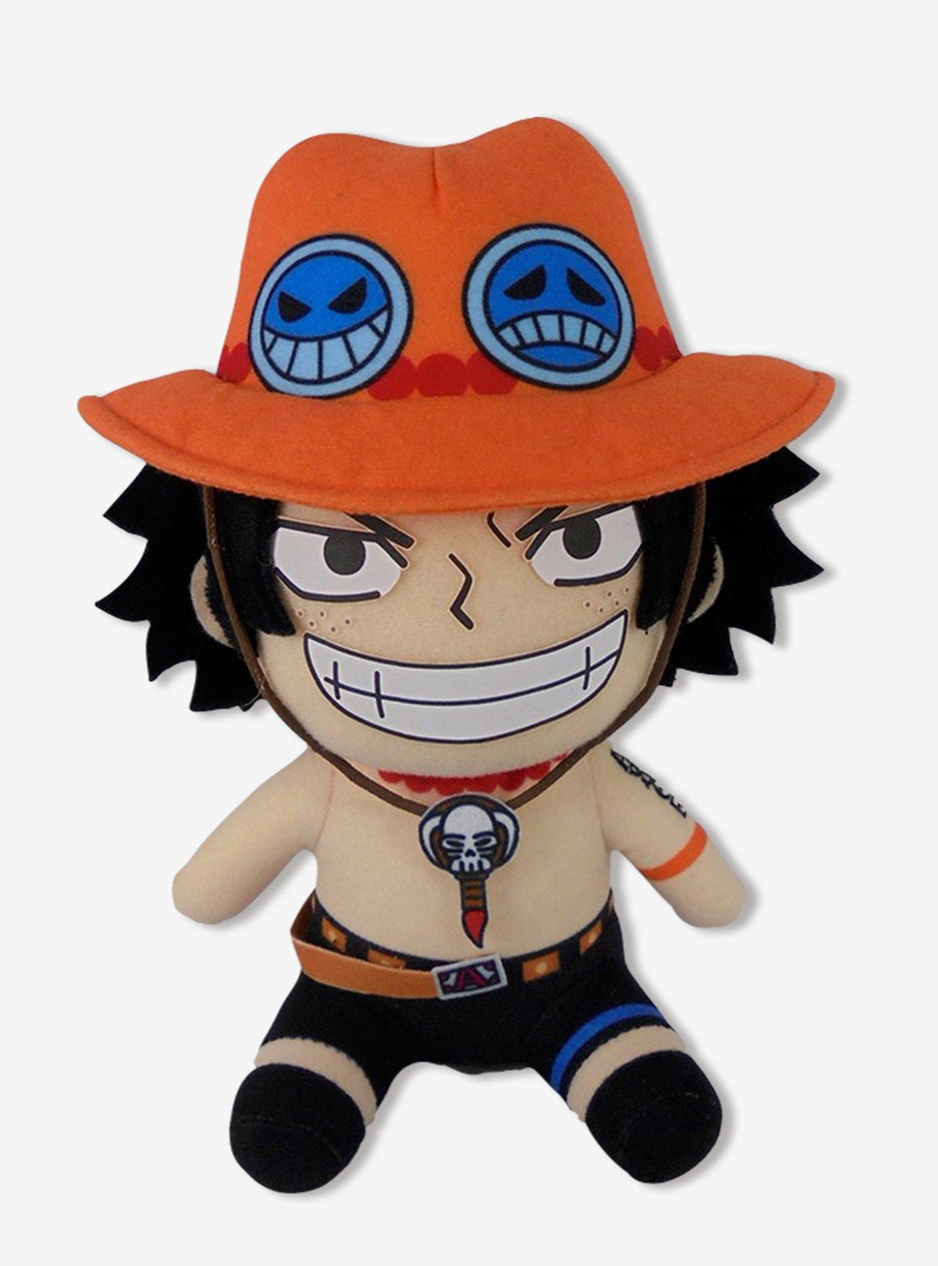 One Piece Portgas D Ace Plush Hot Topic