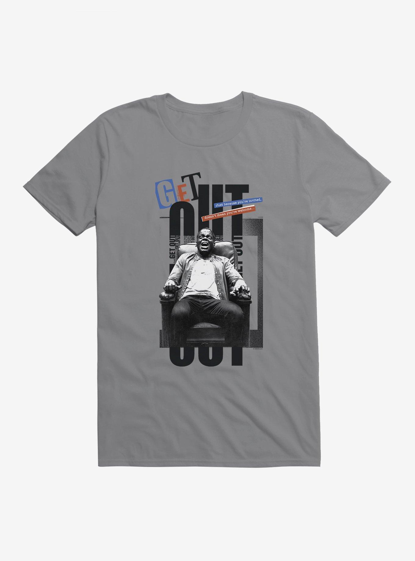 Get Out Just Because T-Shirt, , hi-res