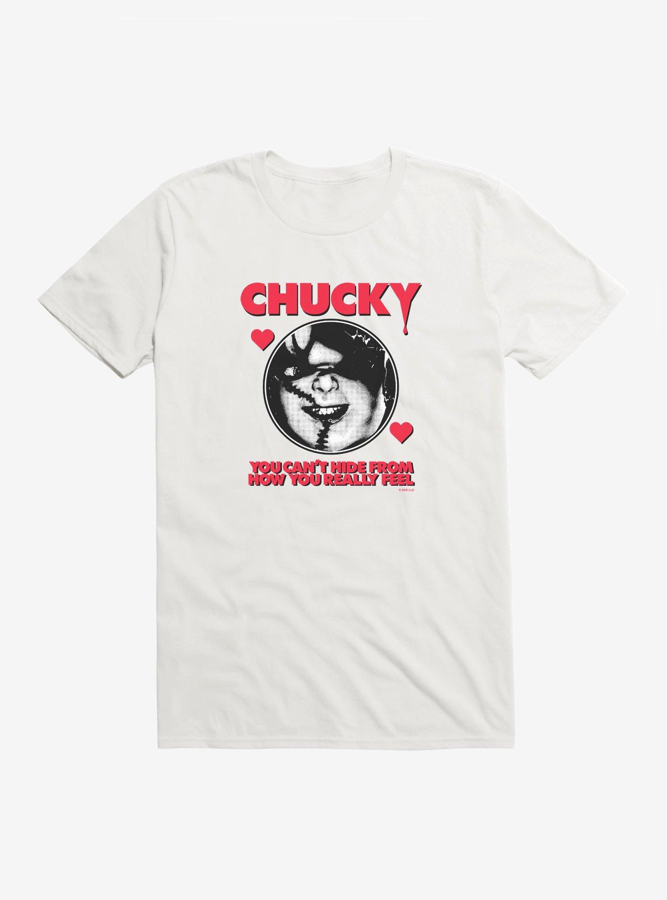 Chucky Can't Hide T-Shirt, WHITE, hi-res