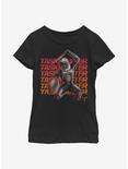 Marvel Black Widow Taskmaster Neon Youth Girls T-Shirt, BLACK, hi-res