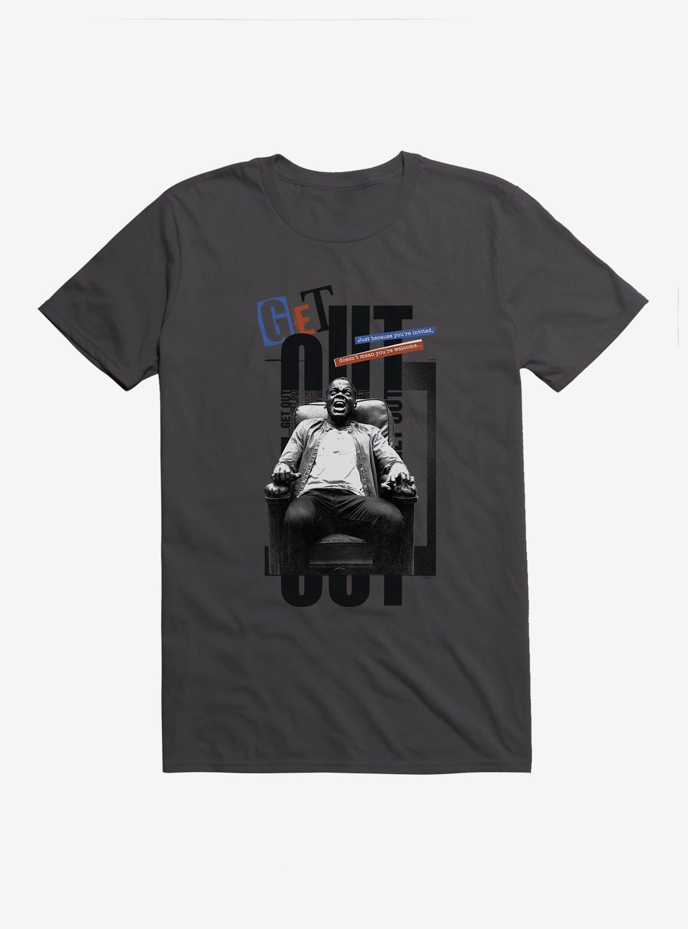 Get Out Just Because T-Shirt, , hi-res