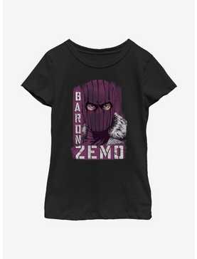 Marvel The Falcon And The Winter Soldier Named Zemo Youth Girls T-Shirt, , hi-res