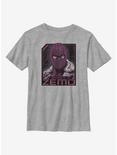 Marvel The Falcon And The Winter Soldier Badge Of Zemo Youth T-Shirt, ATH HTR, hi-res