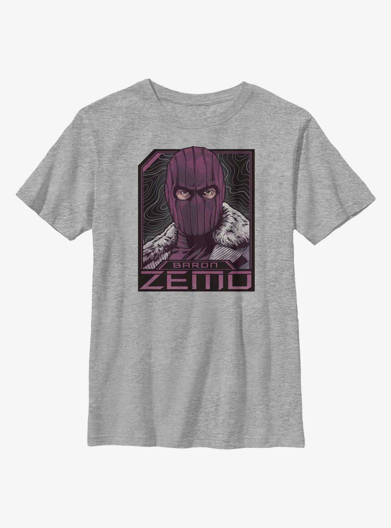 Marvel The Falcon And The Winter Soldier Badge Of Zemo Youth T-Shirt, , hi-res