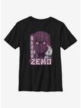 Marvel The Falcon And The Winter Soldier Named Zemo Youth T-Shirt, BLACK, hi-res