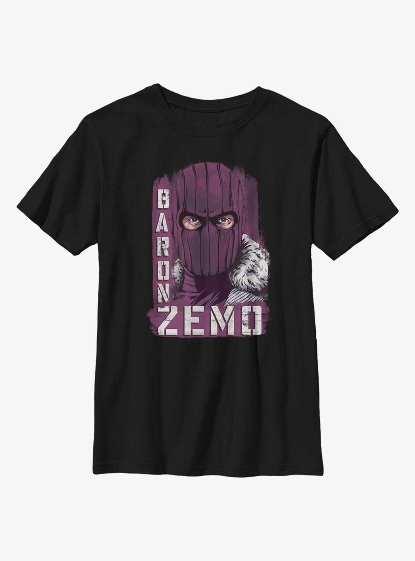 Marvel The Falcon And The Winter Soldier Named Zemo Youth T-Shirt, , hi-res