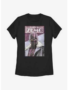 Marvel The Falcon And The Winter Soldier Zemo Poster Womens T-Shirt, , hi-res