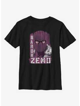 Marvel The Falcon And The Winter Soldier Named Zemo Youth T-Shirt, , hi-res