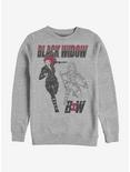 Marvel Black Widow Sweatshirt, ATH HTR, hi-res
