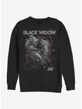 Marvel Black Widow Poster Sweatshirt, BLACK, hi-res