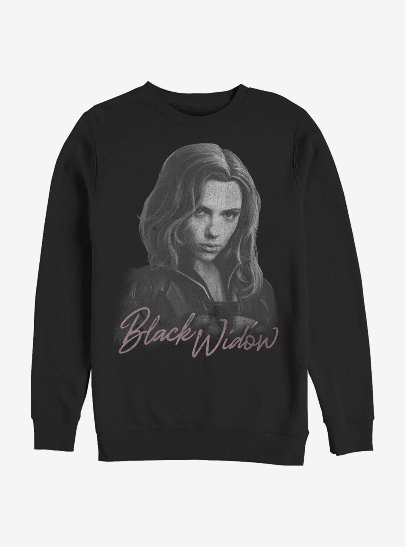 Marvel Black Widow Monochrome Sweatshirt, , hi-res