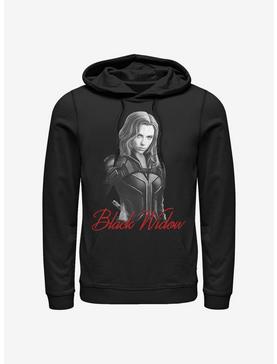 Marvel Black Widow Monochrome Hoodie, , hi-res