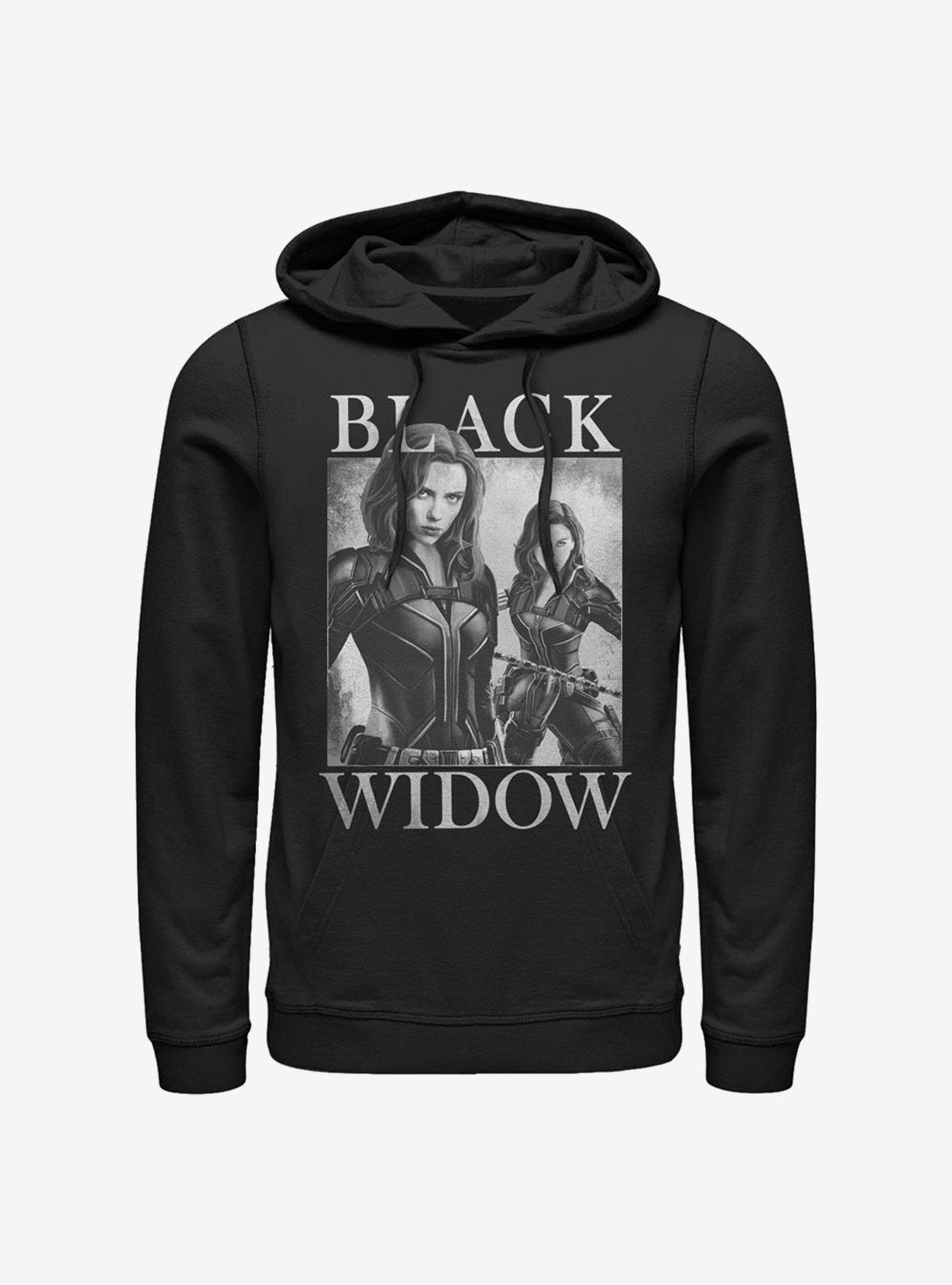 Marvel Black Widow Two Widows Mirror Hoodie, , hi-res