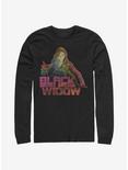 Marvel Black Widow Long-Sleeve T-Shirt, BLACK, hi-res