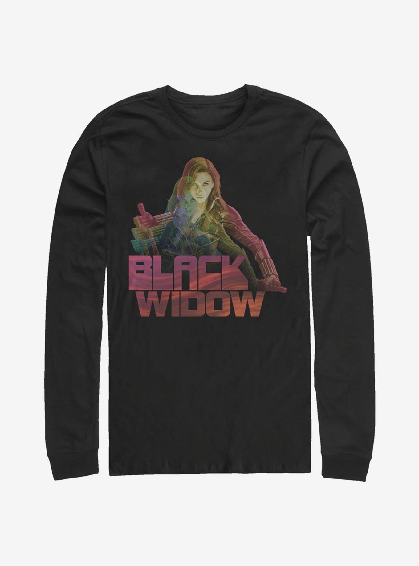 Marvel Black Widow Long-Sleeve T-Shirt, , hi-res