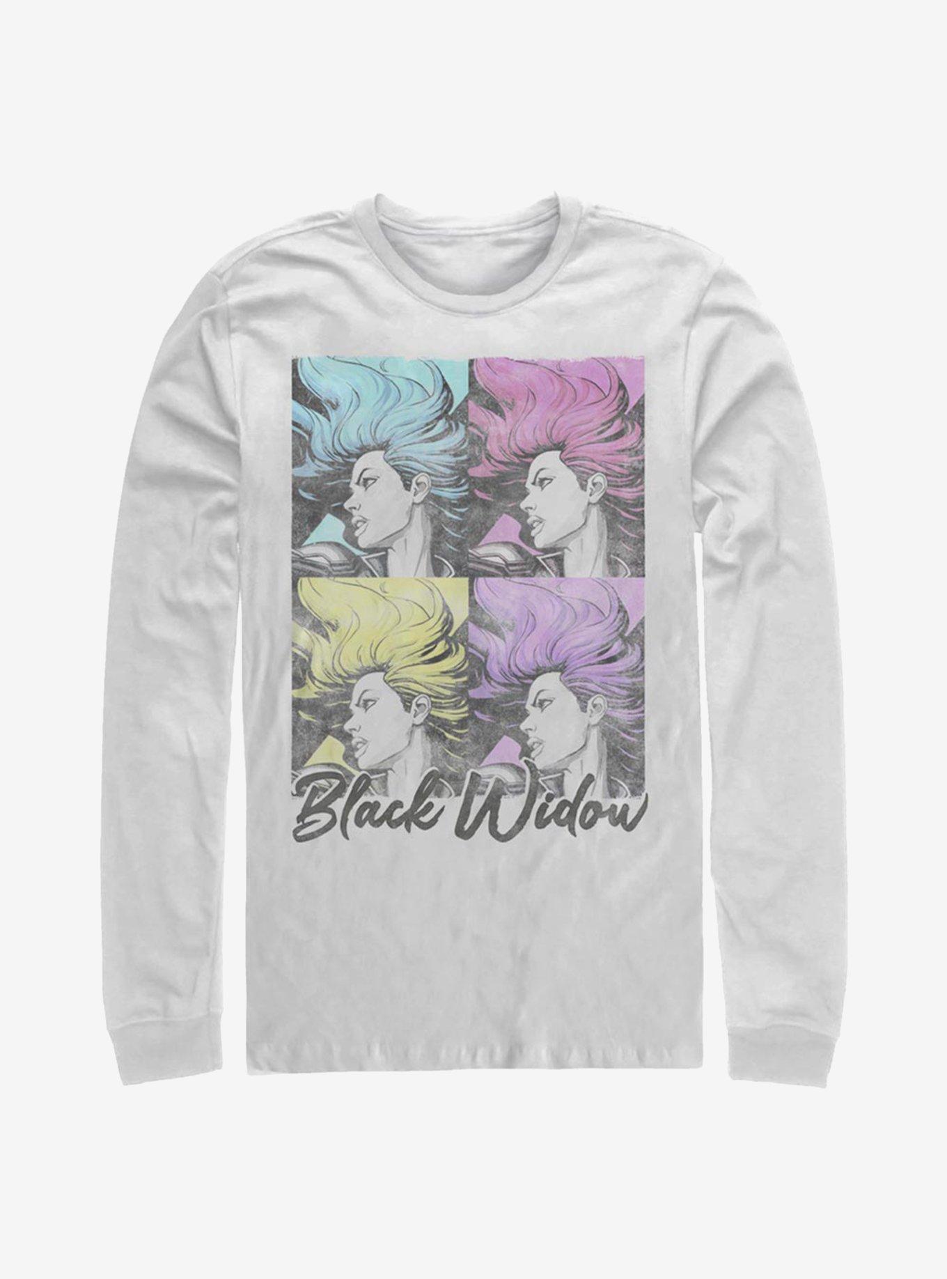 Marvel Black Widow Pop Long-Sleeve T-Shirt, , hi-res