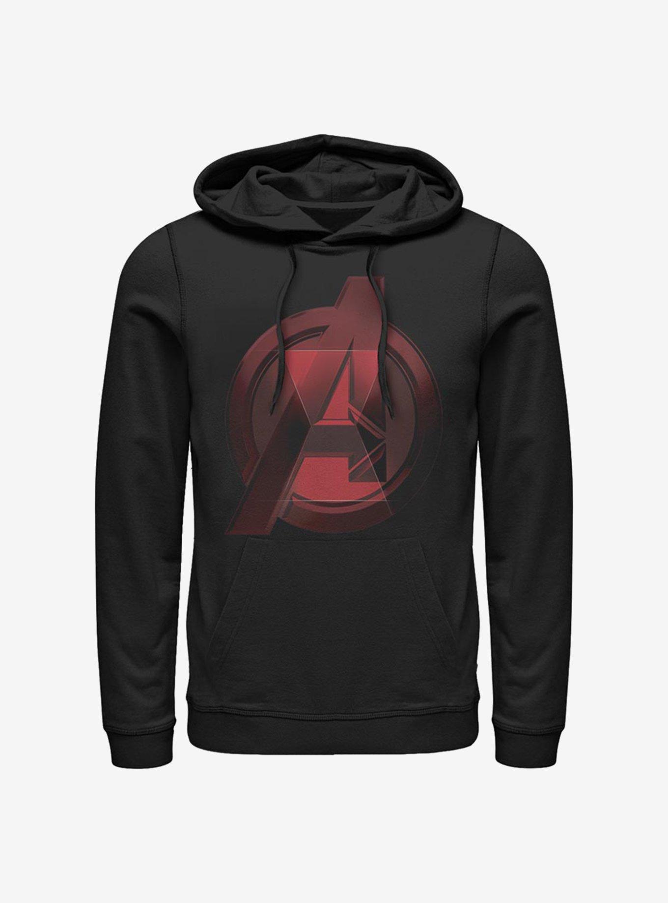 Marvel Black Widow Avenger Logo Hoodie, , hi-res