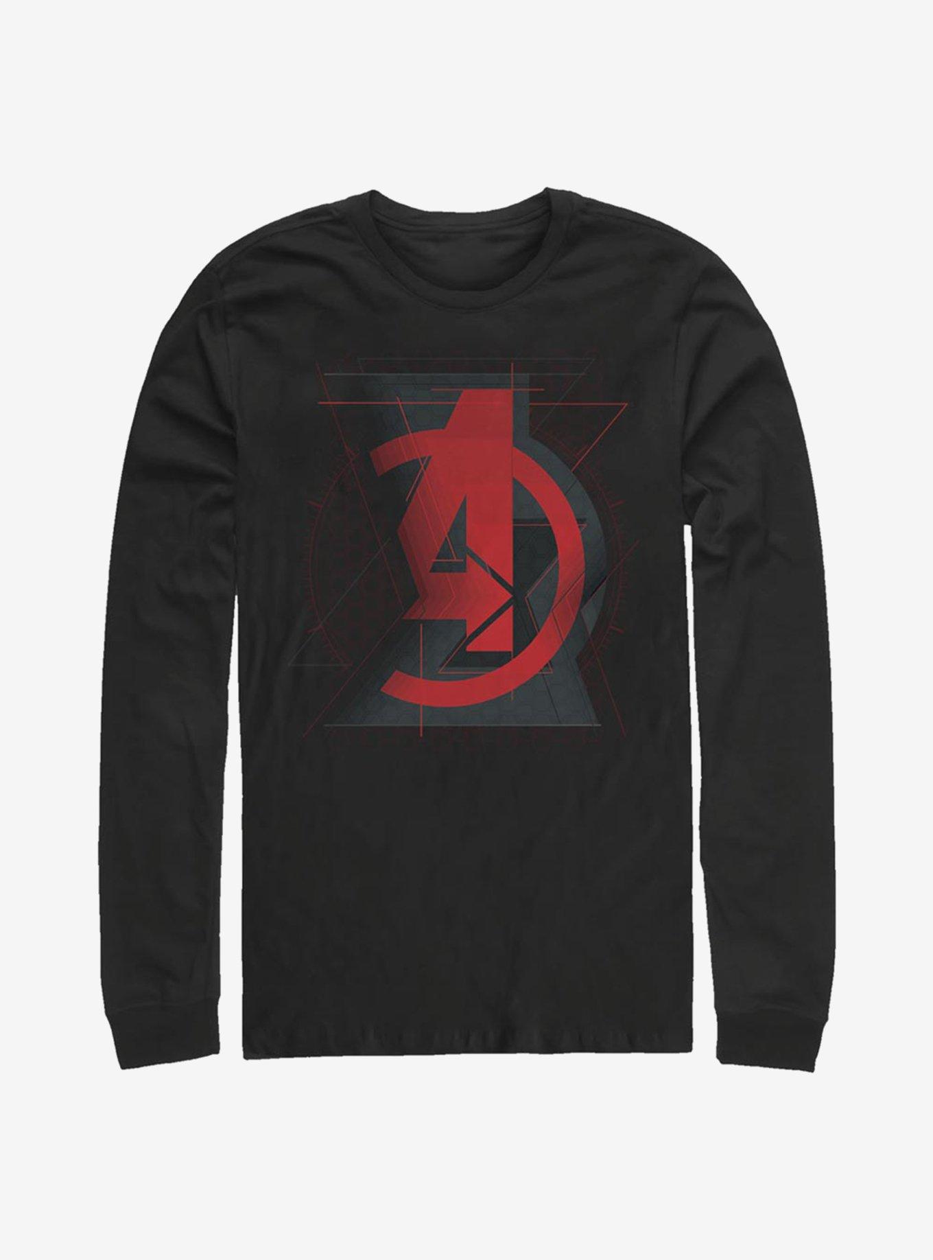 Marvel Black Widow Avengers Widow Logo Long-Sleeve T-Shirt, , hi-res