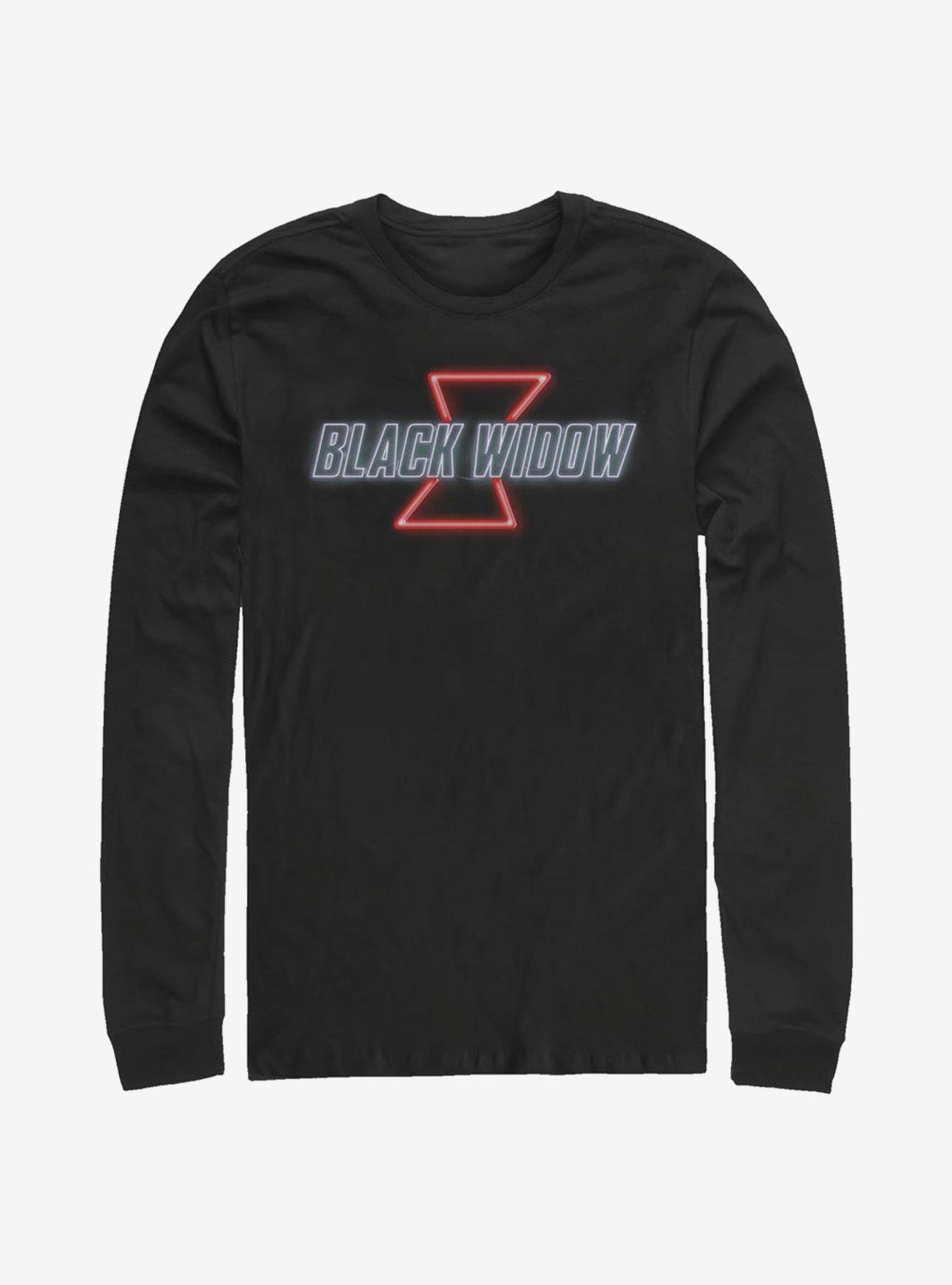 Marvel Black Widow Neon Long-Sleeve T-Shirt, , hi-res
