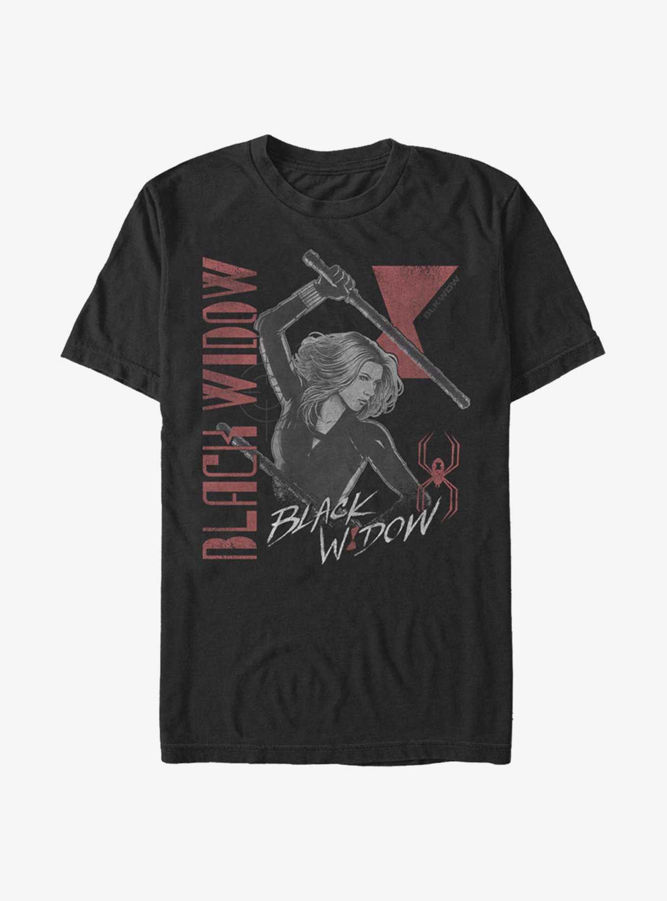 Marvel Black Widow Retro T-Shirt, , hi-res