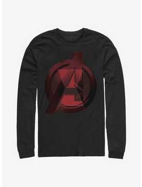 Marvel Black Widow Avenger Logo Long-Sleeve T-Shirt, , hi-res