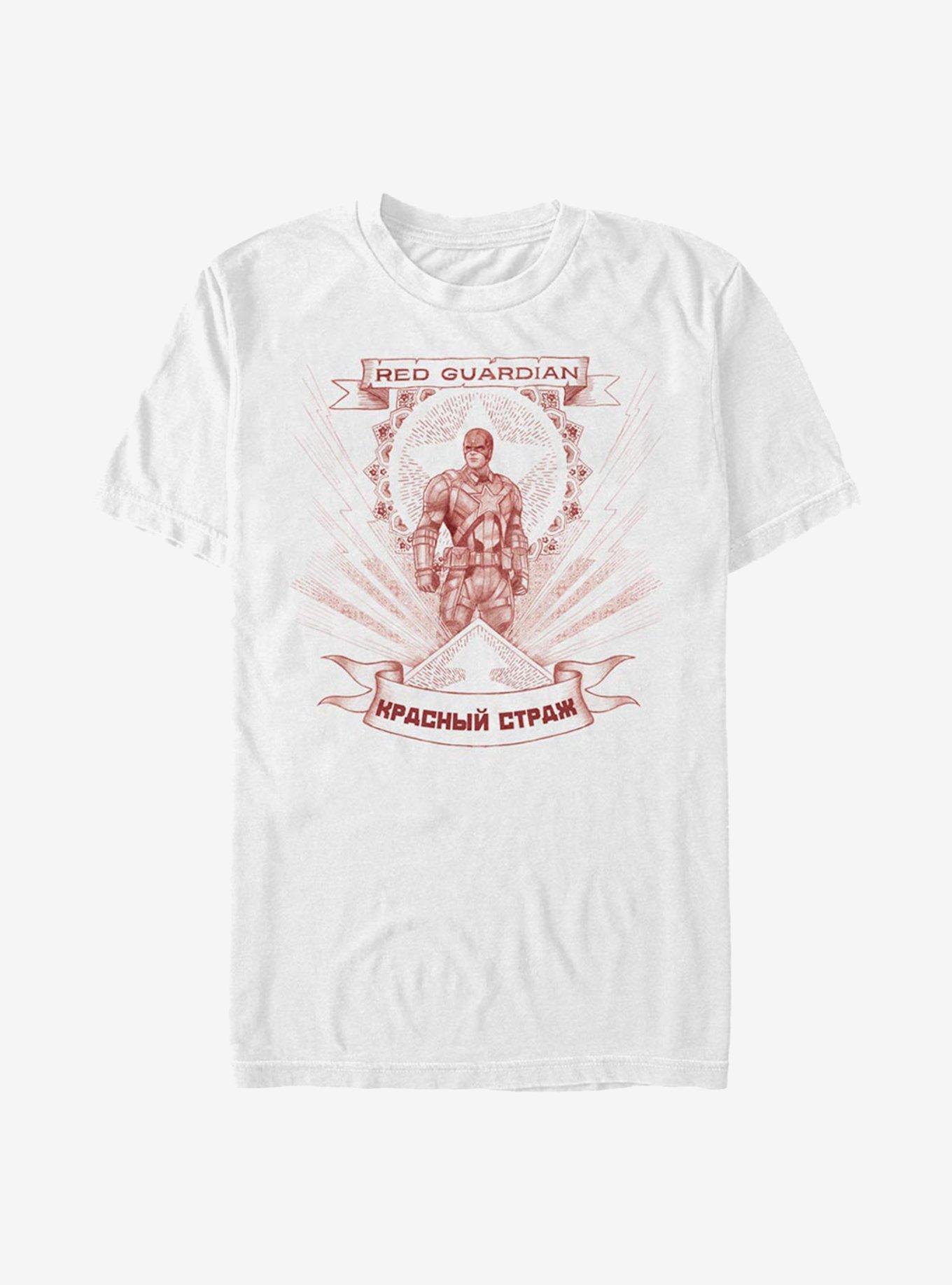 Marvel Black Widow Guardian Of Red T-Shirt, WHITE, hi-res