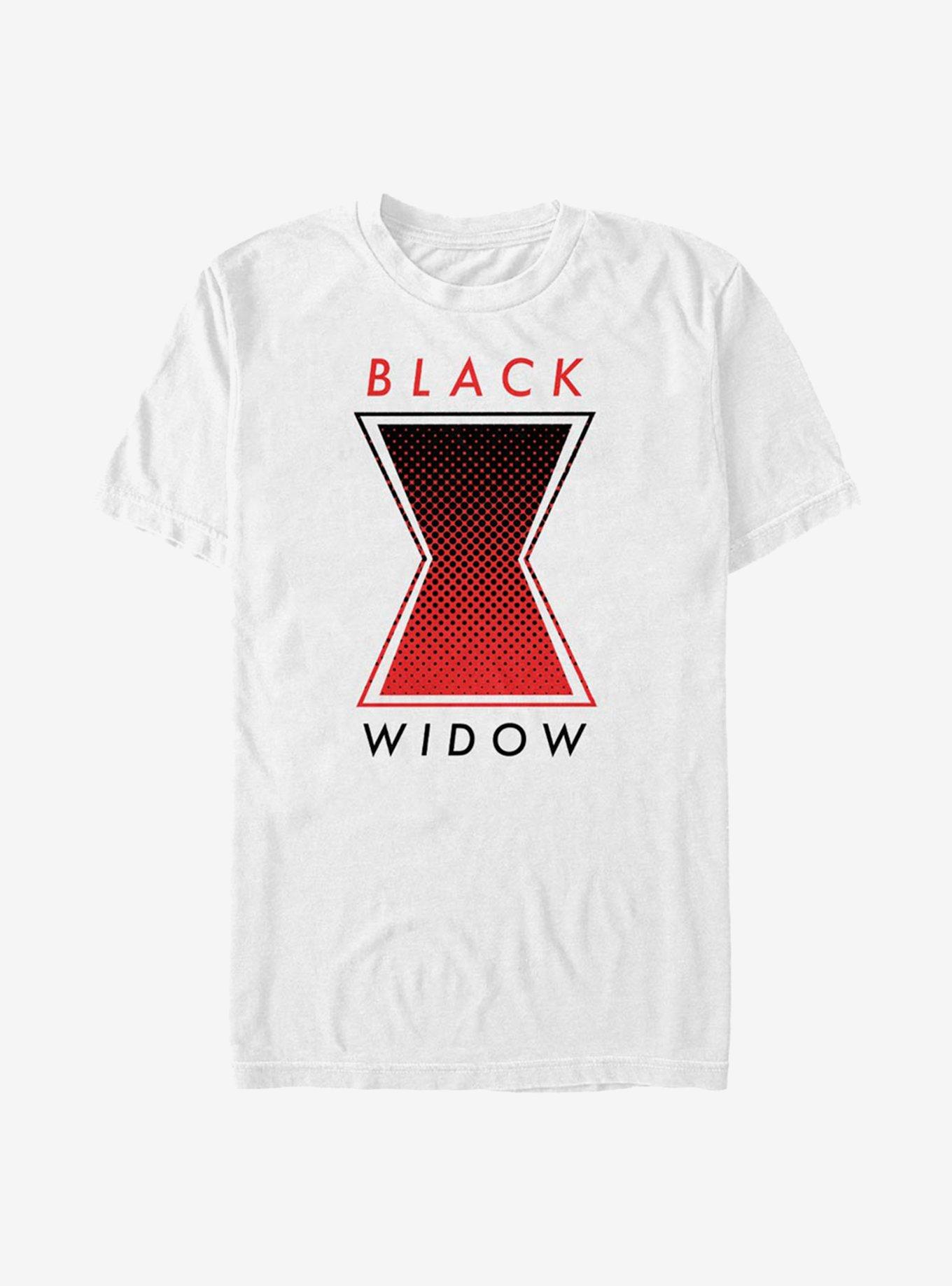Marvel Black Widow Haftone Symbol T-Shirt, , hi-res