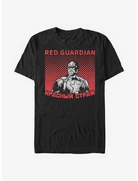 Marvel Black Widow Halftone Red Guardian T-Shirt, , hi-res